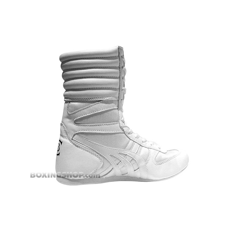 Chaussure Boxe Anglaise Montante Blanche - Champboxing