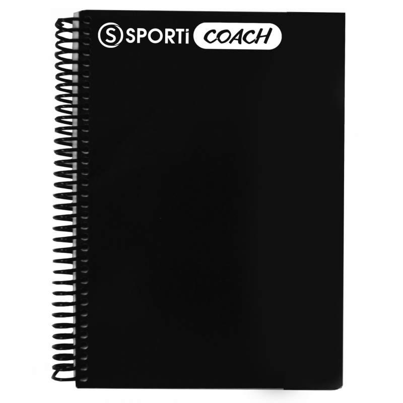 CARNET COACH FOOTBALL À SPIRALES A5