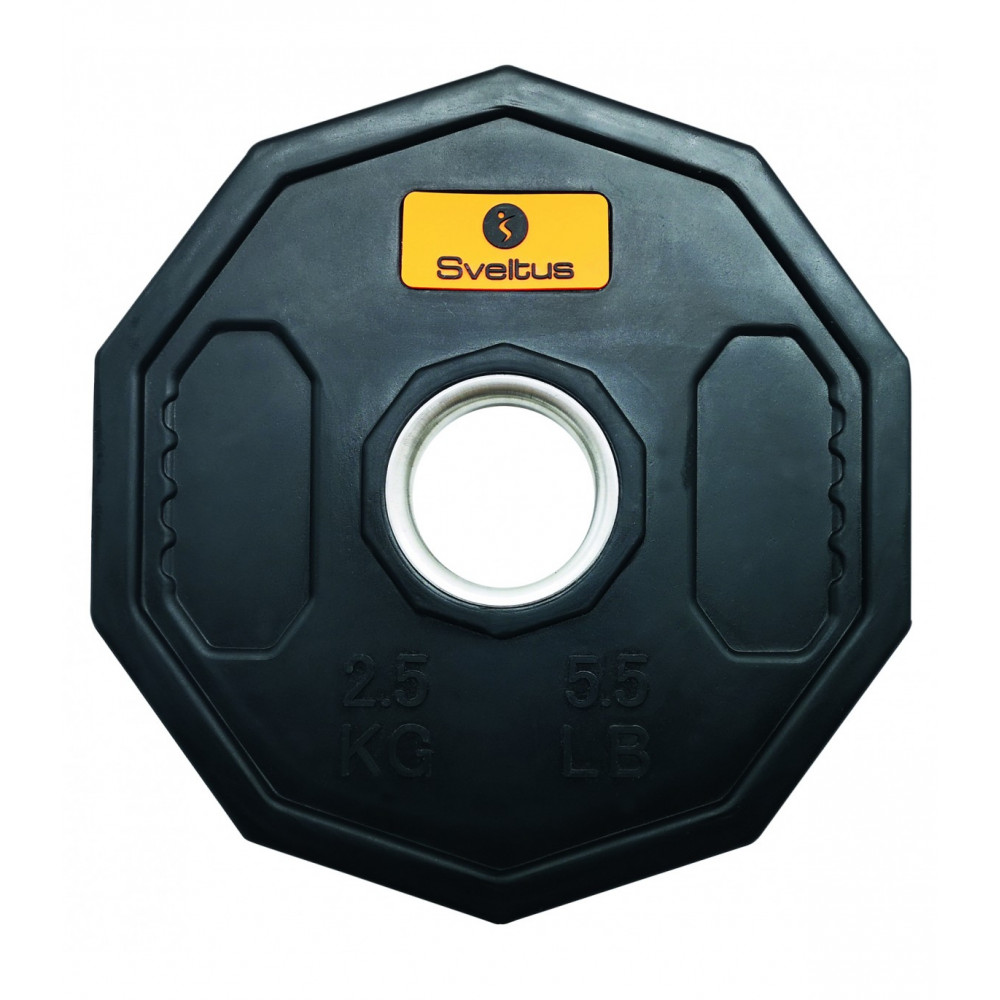 Disques Poids Olympiques Tri-Grip 1,25kg à 25kg - Plaques Caoutchouc Haltères Musculation Gym Maison