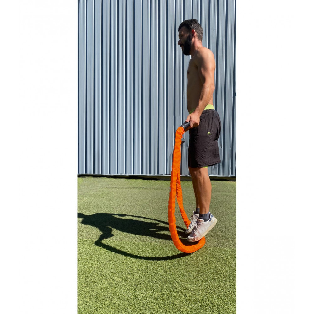Corde à sauter lourde Fitness Workout Corde à sauter Bâtiment Body Muscle  Exercise Power Training for Sports 