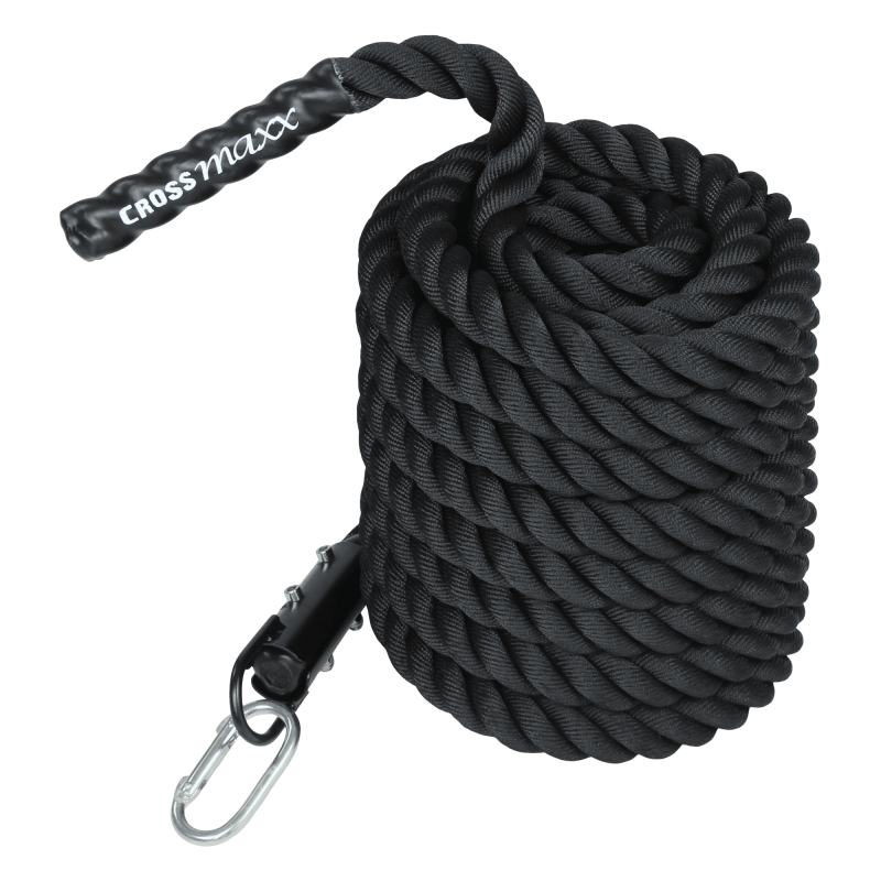Corde de tirage 10 ou 15m pour sled / traîneau avec mousqueton – Spéciale Hyrox & CrossFit