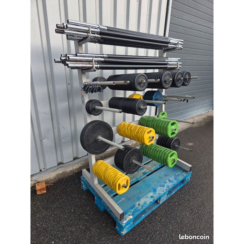 Kits pumps - Lot de 2 racks avec poids - Occasions