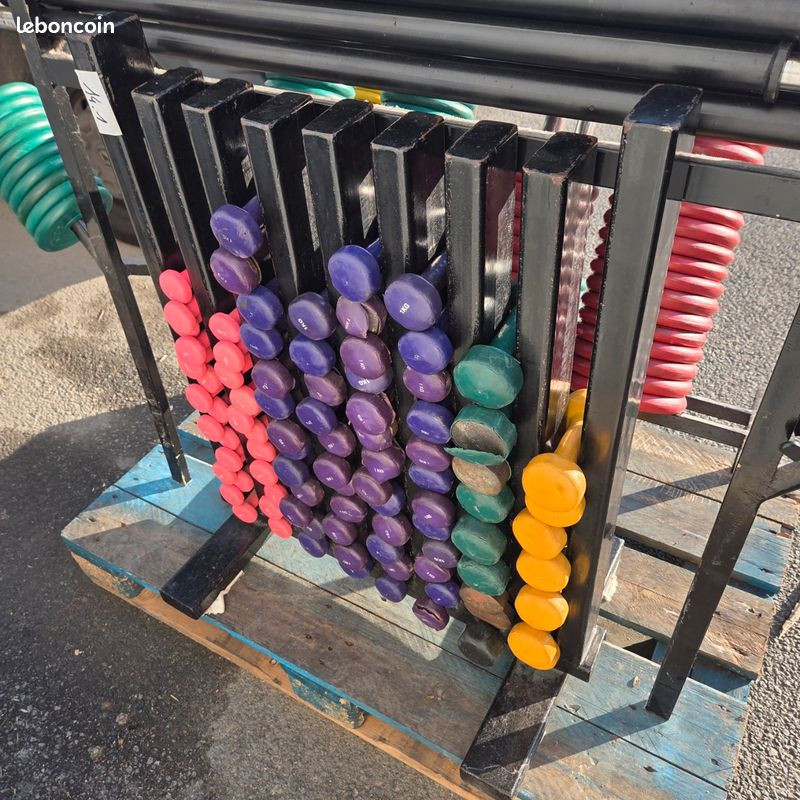 Kits pumps - Lot de 2 racks avec poids - Occasions