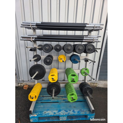 Kits pumps - Lot de 2 racks avec poids - Occasions