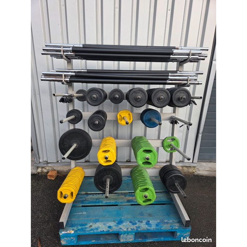 Kits pumps - Lot de 2 racks avec poids - Occasions