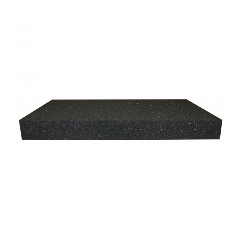 Mousse équilibre Identités – Polyuréthane, 50x28x5 Cm, Densité 52 Kg/m² – Pour Proprioception, Rééducation, Posture – Noir